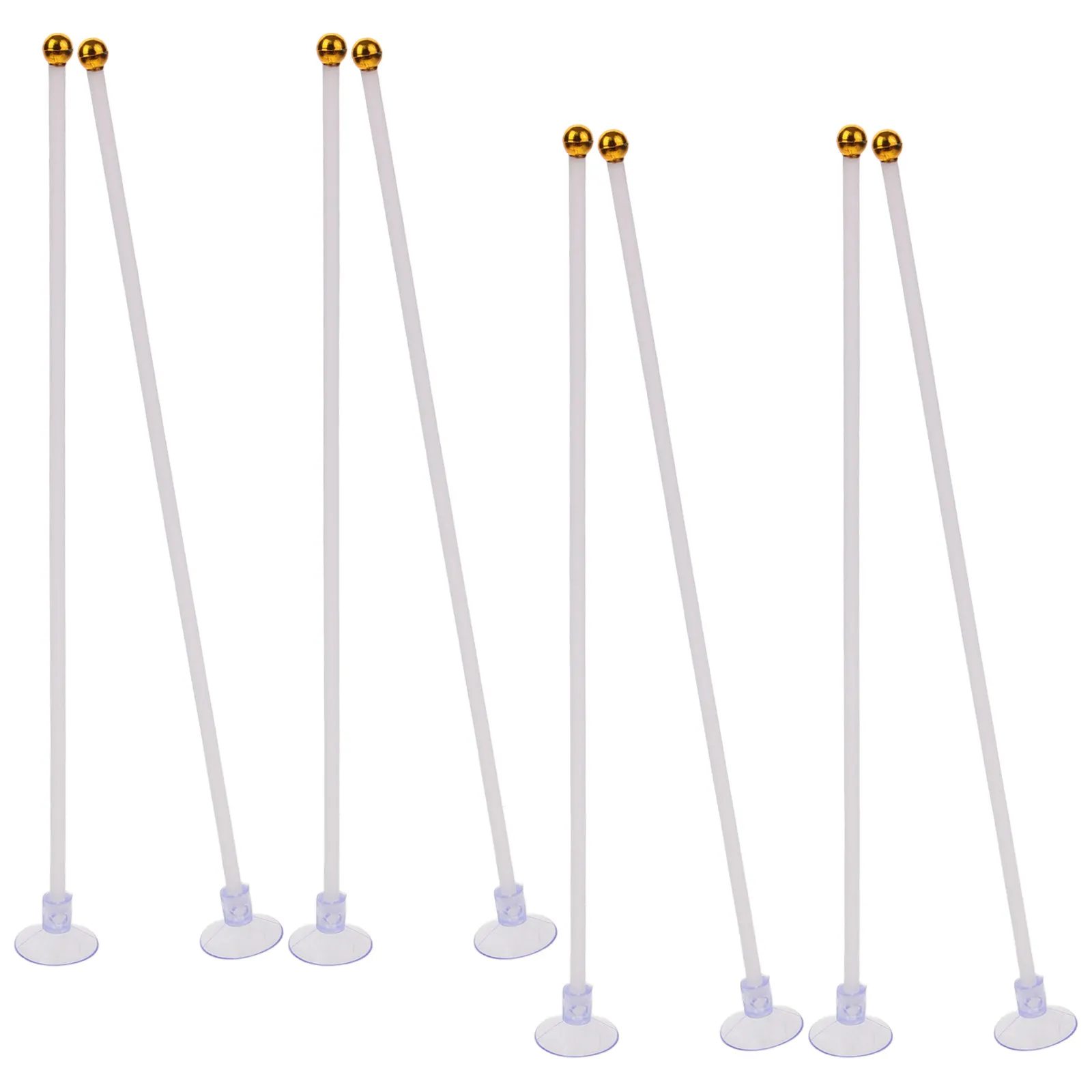 20Pcs Car Window Flag Mount Suction Cup Flagpole Holder Plastic Strong Car Flagpole Stand Windproof Mount Base