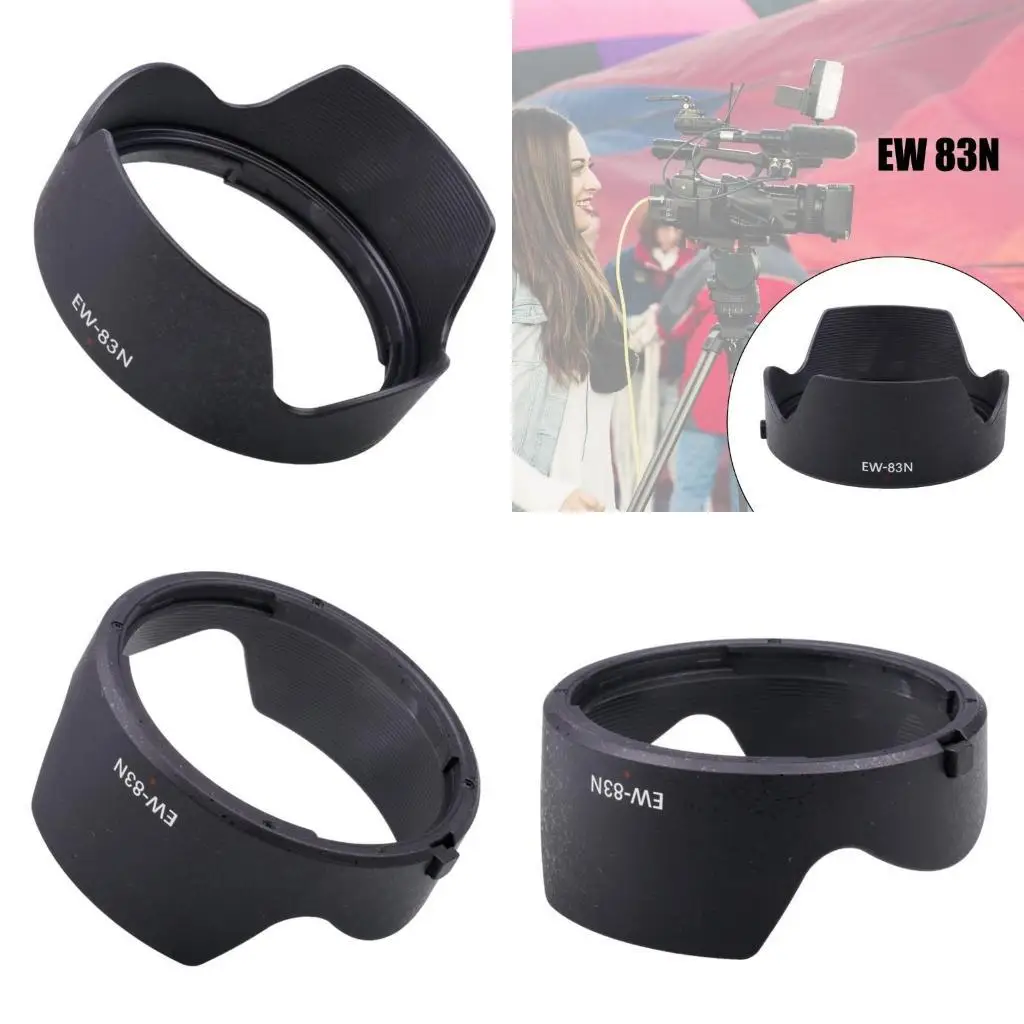 

R53C Durability Lens Shade For Enhances Photography for RF24 105mm F4L ISUSM Camera Lens Reversible Lens Shade Replacement