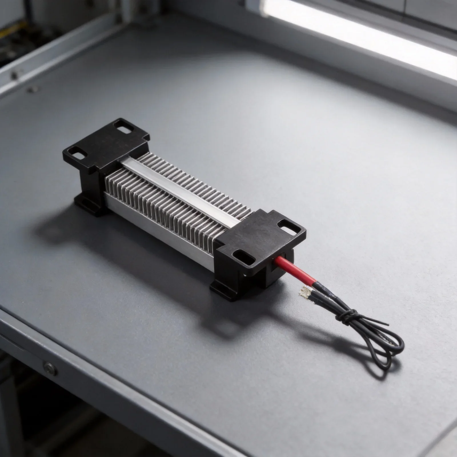 

PTC-нагреватель воздуха для интеграции в бытовую технику, черный, с автоматическим контролем температуры, без пламени, для непрерывной работы