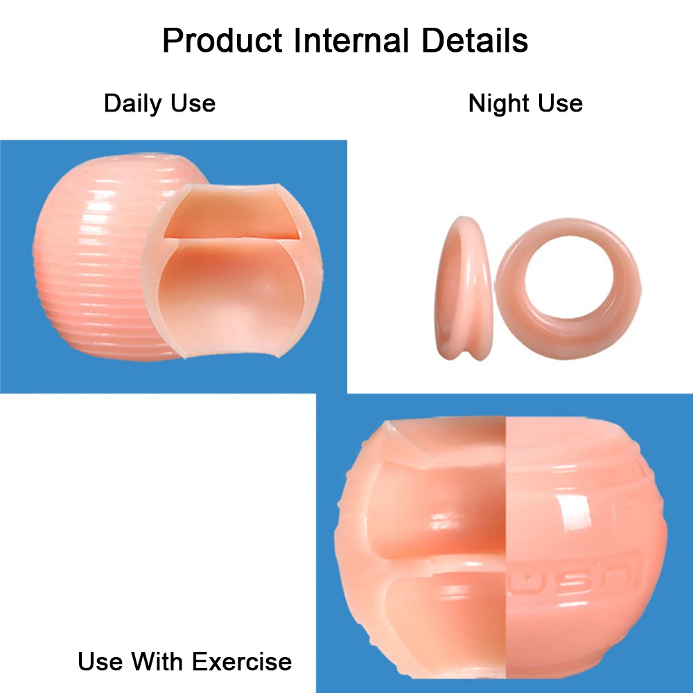 Reusable Foreskin Corrector for Men Silicone Cock Ring Ghost Exerciser Delay Ejaculation Adult Sex Toys Male Penis Stretcher