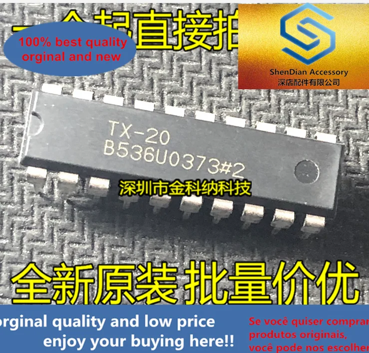 10pcs only orginal new TX-20 DIP integrated circuit IC bulk supply, in-line 20-pin