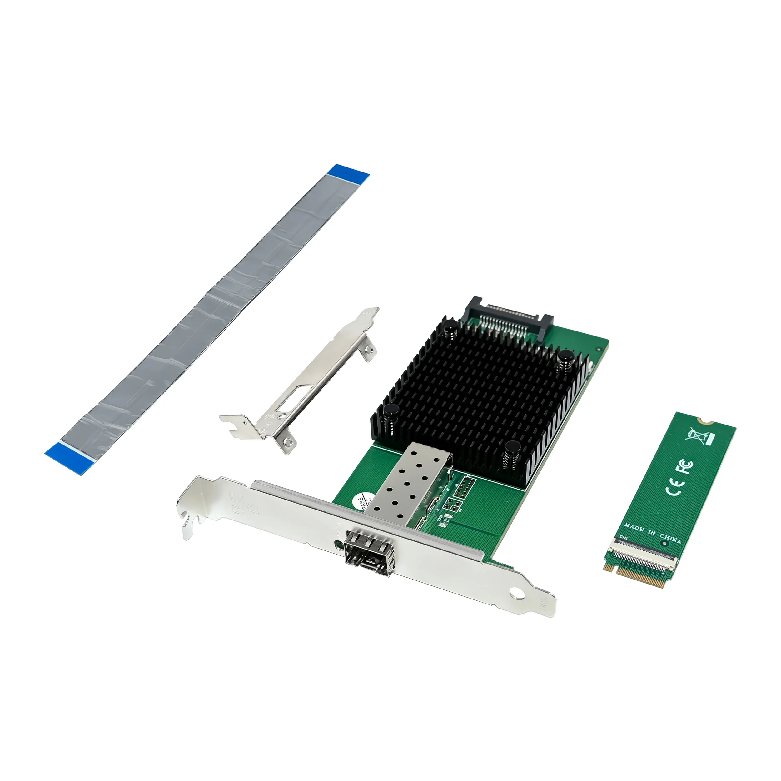 SUNWEIT ST7433 M.2 B+M KEY Intel X520 10GbE SFP+ Ethernet Card for Internet bar