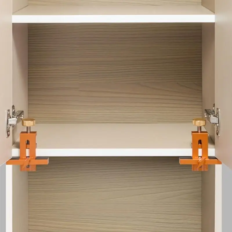 

Установка дверей шкафа Регулируемые алюминиевые джиги для двери шкафа