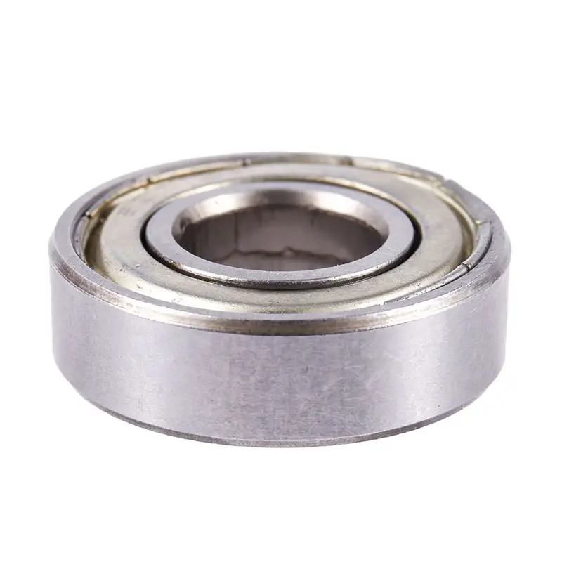 DT17 Deep for Groove Ball Bearing 6001ZZ 4 Pcs, 12x28x8mm Double Shielded Bearings for Motors, Metal Silver Tone