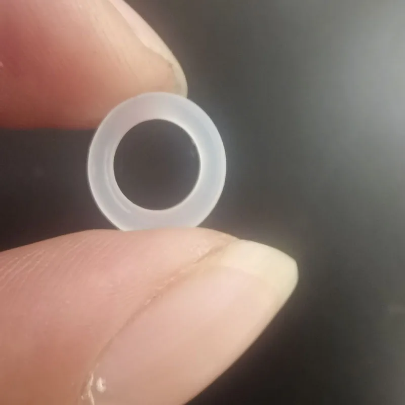 130PCS Clear Rubber O Ring Sealing gasket Switch Dampeners - Perfect for Mechanical Keyboards & Cherry MX Switches!