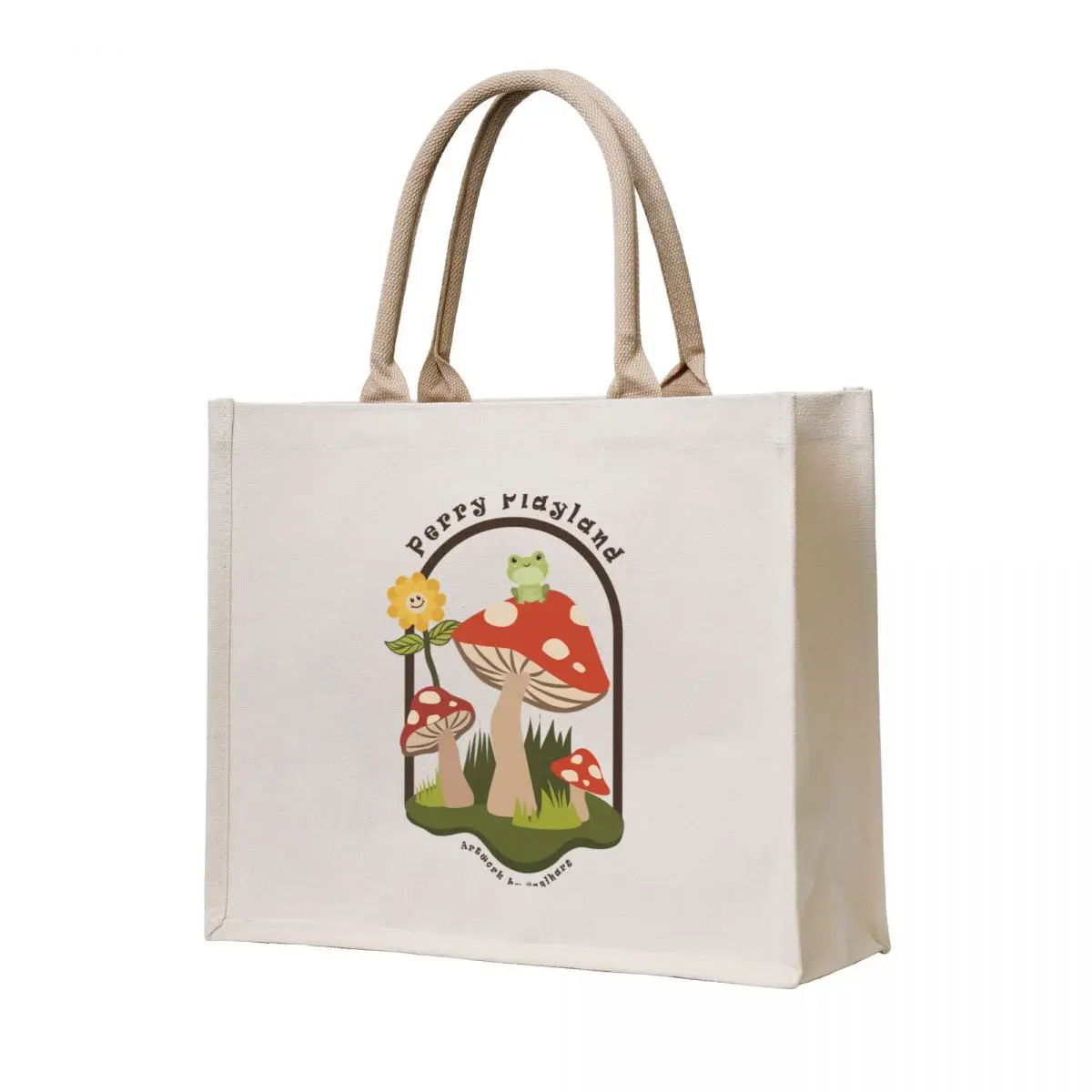 

Perry Playland Tote Bag custom fabric bag Lady bags Beach bag