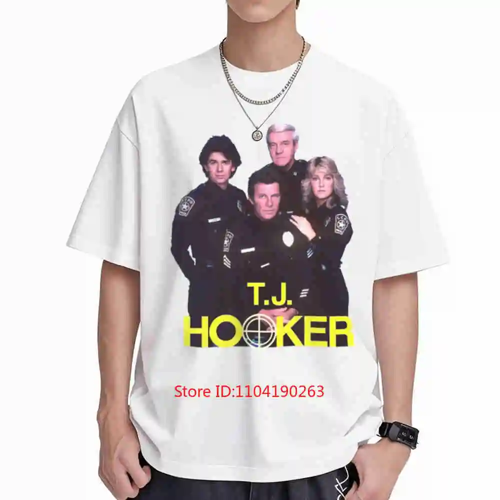 TJ Hooker Short Sleeve Tee 100% Cotton T-Shirt