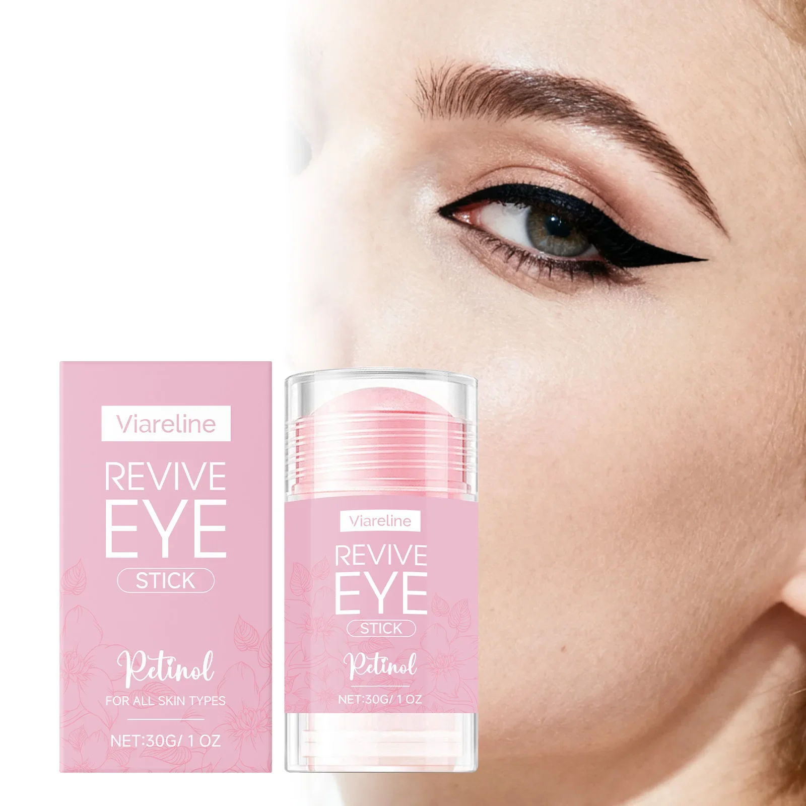 

Retinol Eye Serum Stick Care Eye Skin Firming Moisturizing Fading Fine Lines Moisturizing Non-sticky portable Skincare