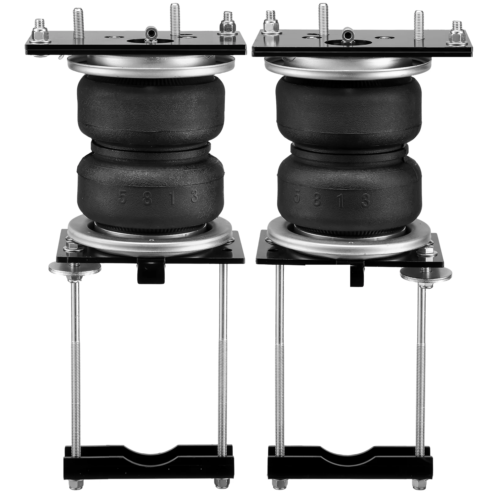 VEVOR 5000 lbs Loading Air Bag Suspension Kit, Air Springs Suspension Bag Kit Compatible with 2014-2023 Dodge Ram 2500 2WD 4WD