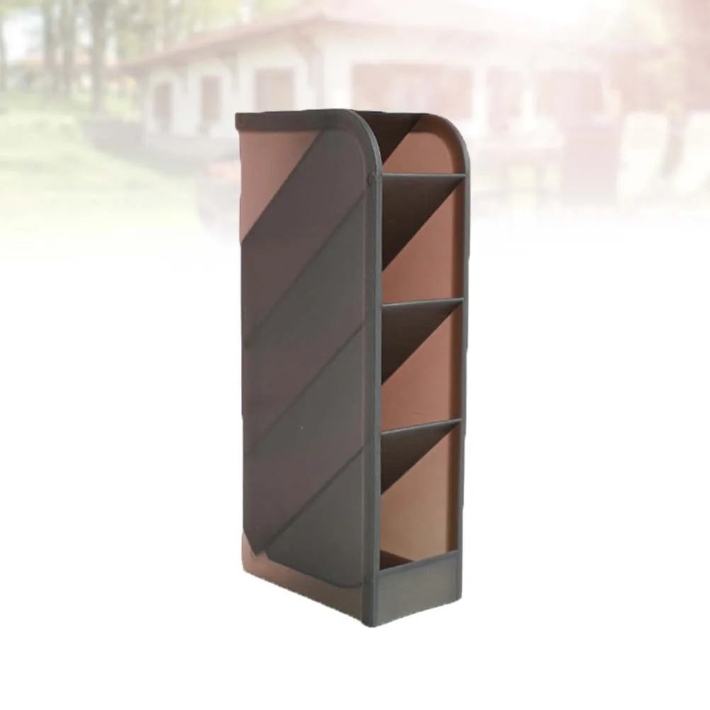 

Pen Holder Organizer Plastic Desktop Storage Box For Pencils Cosmetics Chopsticks Lightweight Stationery Container Desk