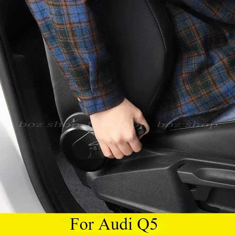 For Audi Q5 2.0T 2009 2010 2012 2013 2014 2015 2016 Car Regulator Device Seat Knob for Adjusting Inclination Angle of Car Seat