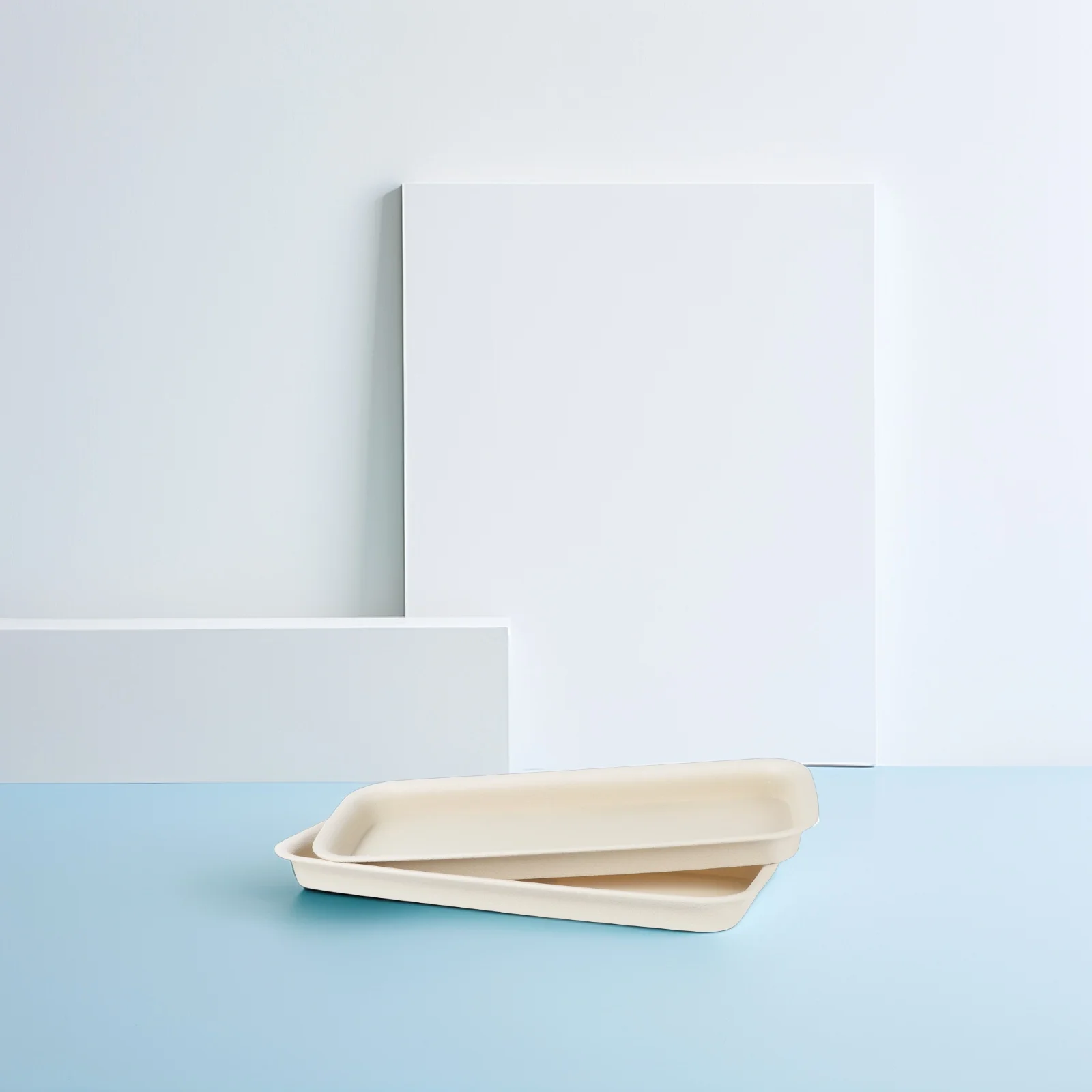 3 vassoi rettangolari per vasi da fiori, piattini antigoccia per piante in vaso, grandi piastre decorative di base in plastica antiscivolo, resistenti al sole