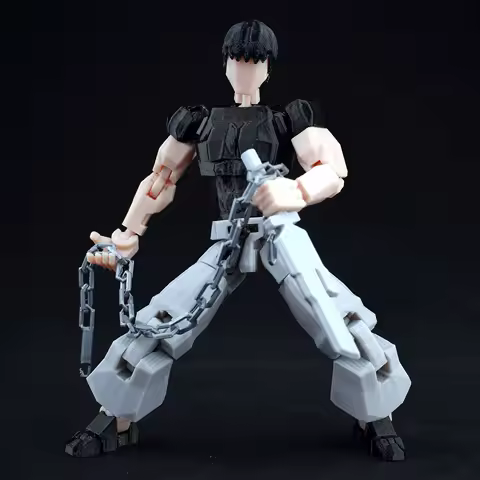 3D Printed Toys Jujutsu Kaisen Action Figures Toji Fushiguro Dummy 13 Multi-Jointed Poseabe Shapeshift Dummy 13 Anime Model Kids