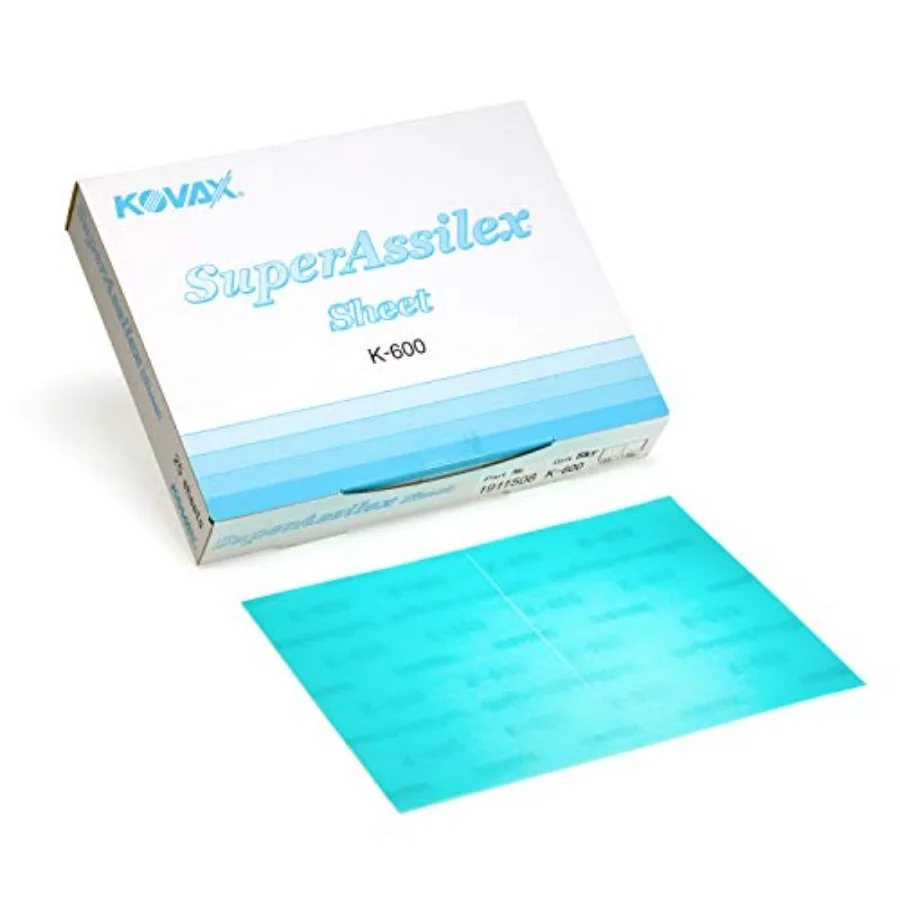 

Super Assilex Flexible Sanding Sheets Hook and Loop 191-1508 25 Sheets