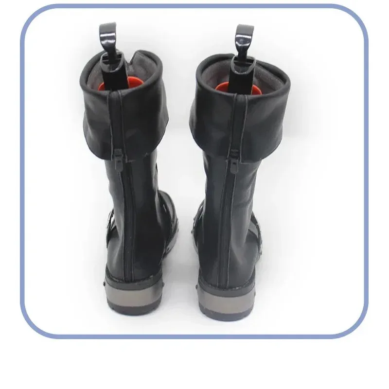 

New Identity V Tracy Reznik Cosplay Shoes Mechanic Cosplay Prop PU Leather Shoes Halloween Carnival Boots Custom Made FCJHNV2025