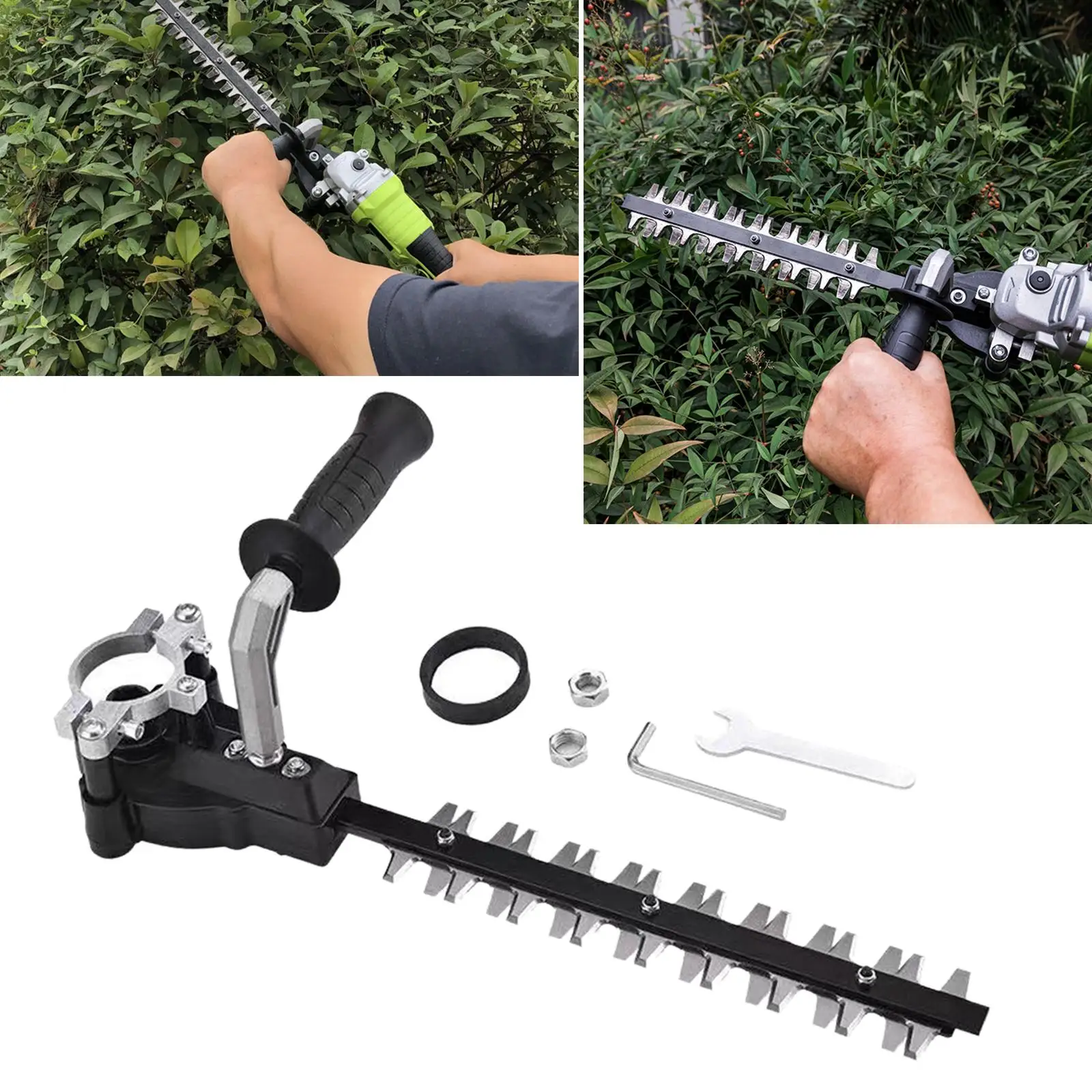 Electric Hedge Trimmer Mower Chainsaw 9 Branch Trimmers Grass Trimmer Handheld Trimmer Grass Shear for Backyard Lawn Bush