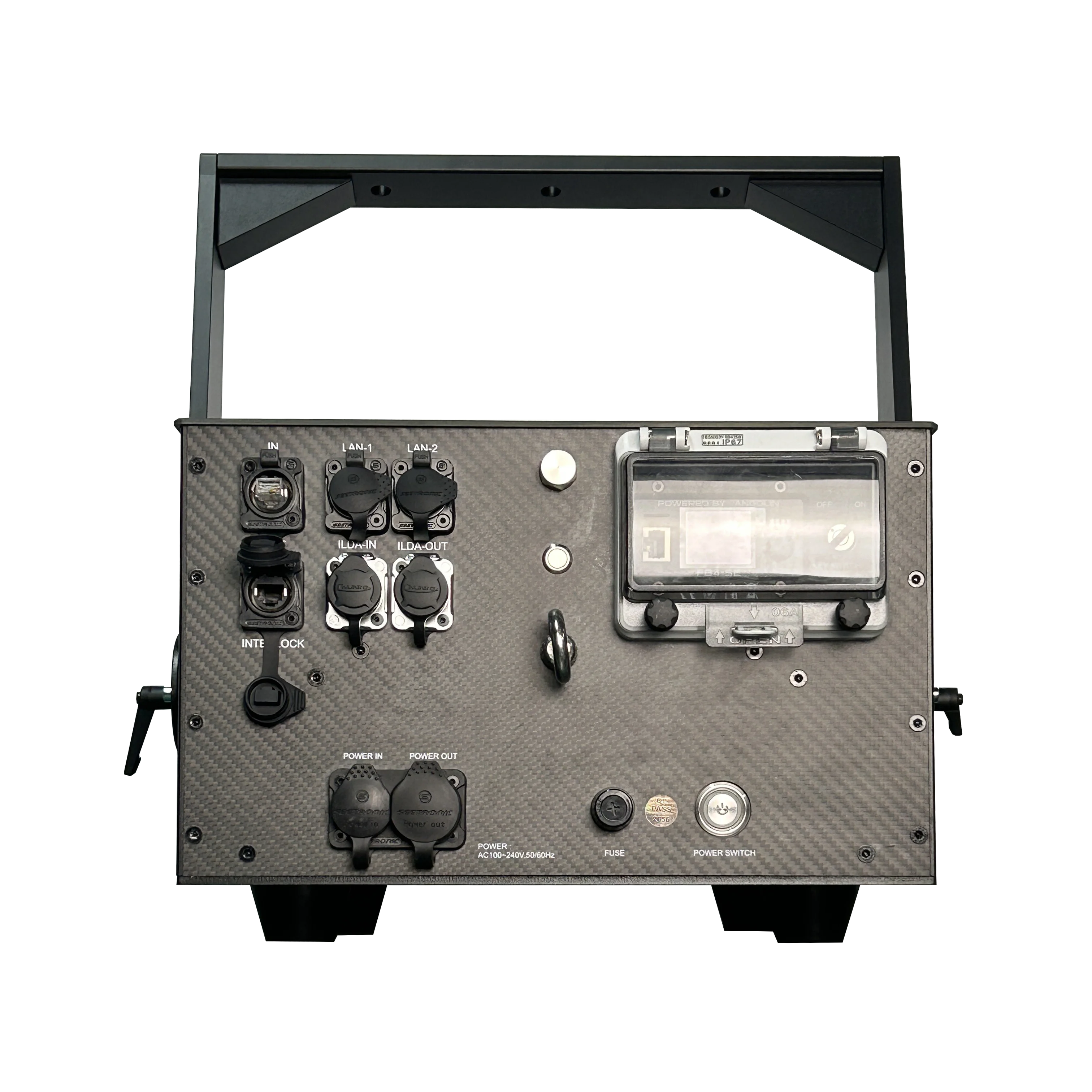 Optlaser Neu eingesteuertes 45-W-IP65-geprüftes Kohlefasergehäuse für eine dauerhafte Installation