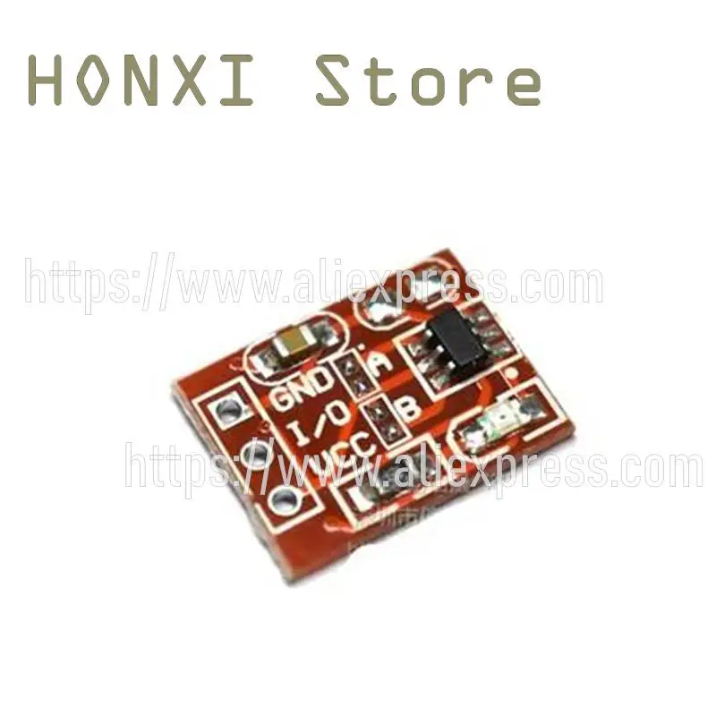5PCS TTP223 touch-key module self-locking inching capacitive switch single road reconstruction