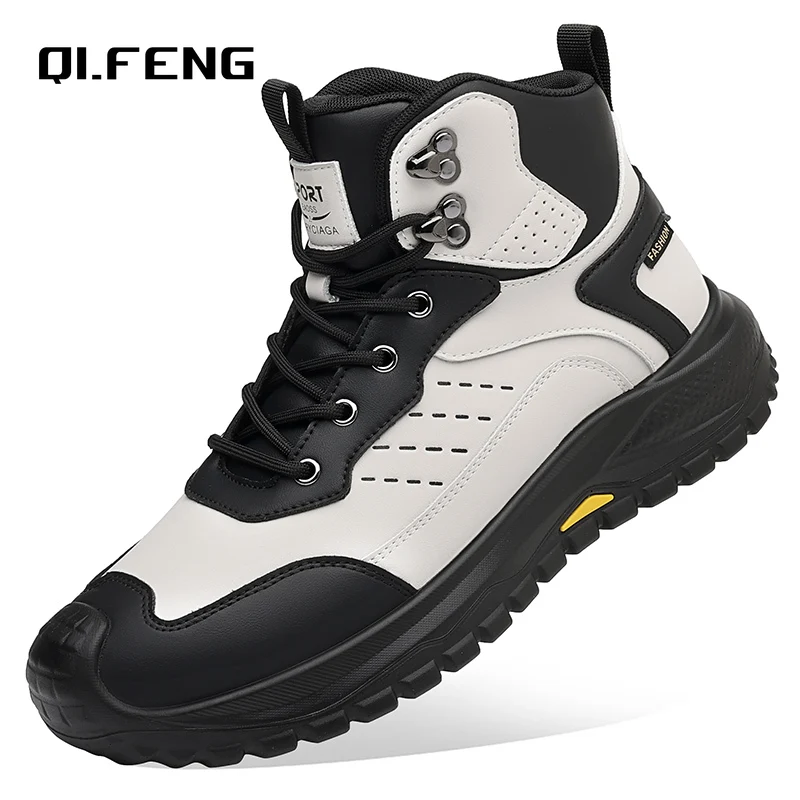 

Городская спортивная обувь, мужские осенние и зимние альпинистские ботинки, легкие уличные туристические ботинки для путешествий и отдыха, размеры 38-44