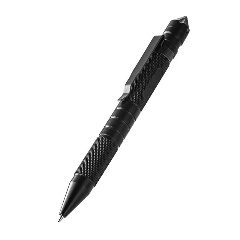 Tactical Pen Survival Whistle Multifunction Aluminum Alloy Emergency Glass Breaker Pen Outdoor Camping Security Survival Tools