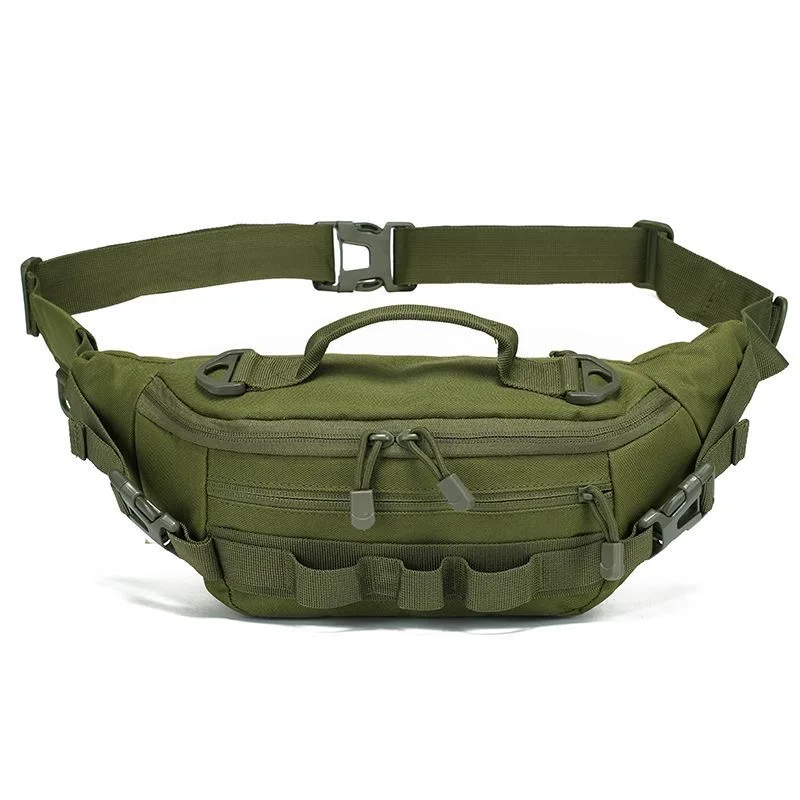 Taktische Hüfttasche, Sling Bag für Herren, Moto MTB Fahrrad-Hüfttasche, Outdoor Wandern, Camping, Angeln, EDC Handy Reise Gürteltasche – Detail 10