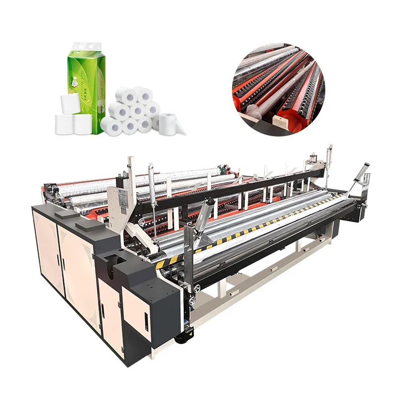 YG Customized High-Speed 3000mm Fully Automatic Non-Stop Toilet Paper Rewinder Machine For Jumbo Tissue Roll Converting