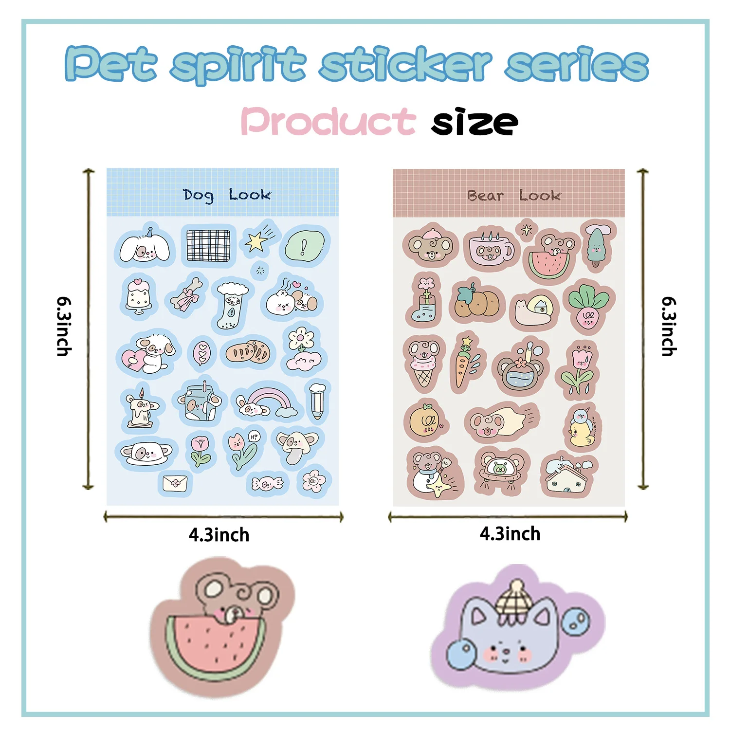 8/16/32pcs Cat Elephant Frog Children DIY Puzzle Sticker Animals Funny Assemble Stickers Kids Educational Toys Boys Girls Gifts﻿