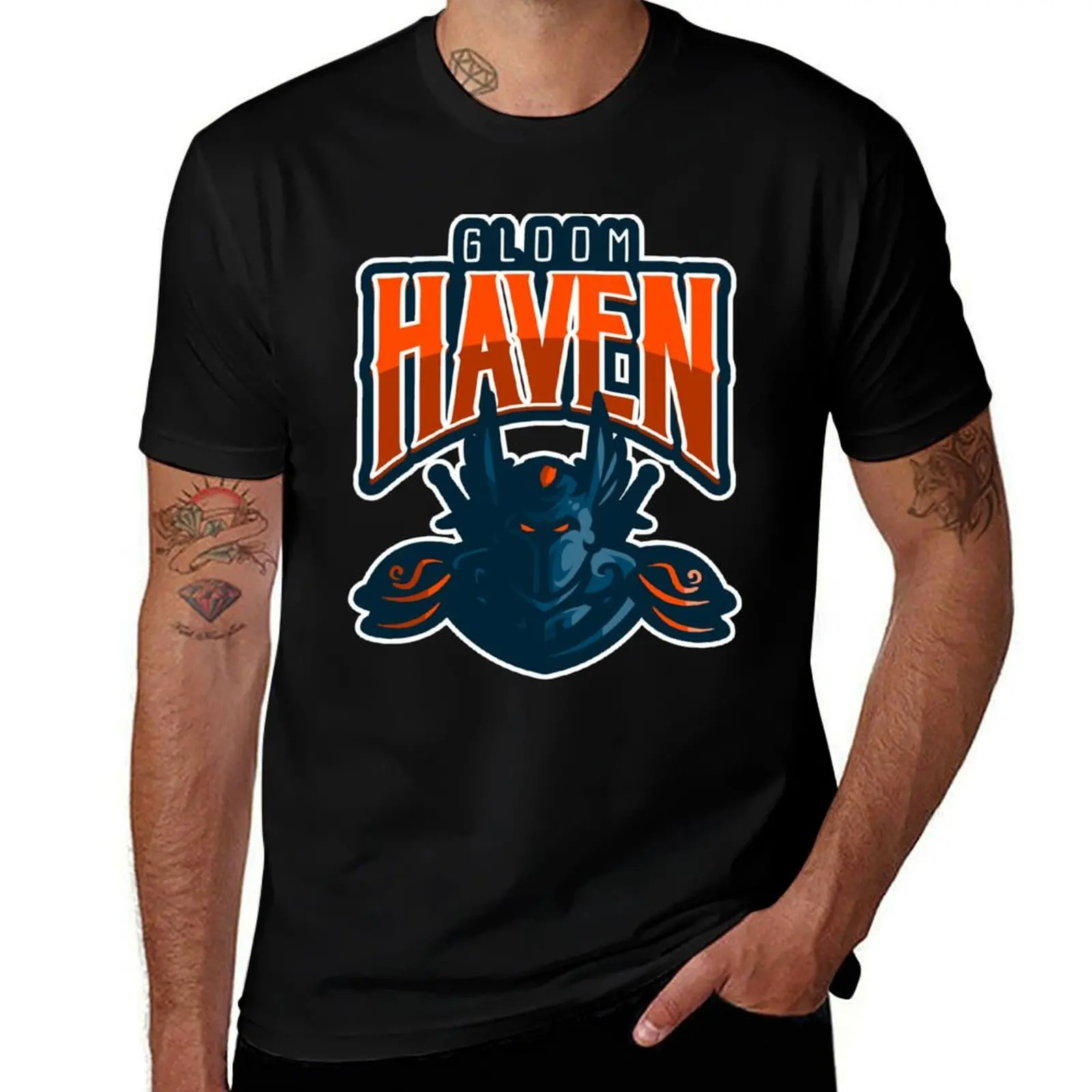 

Gloomhaven Board Game T-Shirt man t shirts high quality luxury brand cotton t shirts man 100% T-Shirt