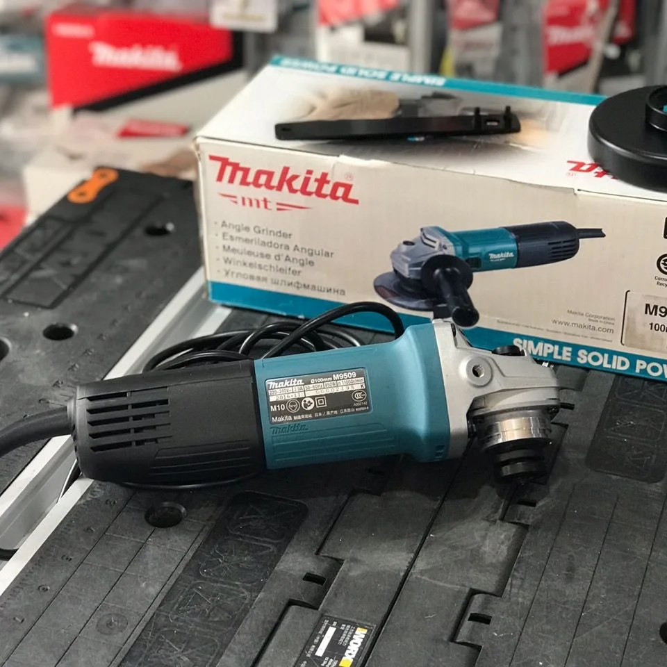 New Makita-M9509B Angle Grinder 100mm SL 850W Heavy Duty