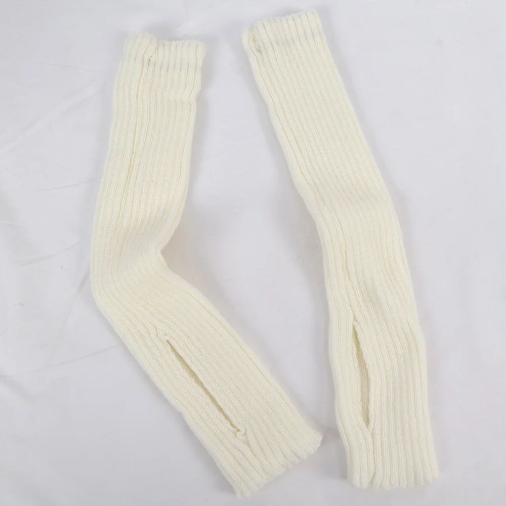 Aquecedores de Pernas de Tricô de Inverno para Mulheres e Meninas, Meias para Botas, Cobertura Quente para Pernas para Yoga, Academia, Fitness, Dança e Alongamento