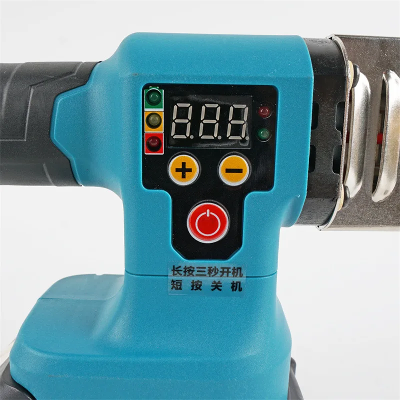 Digital Display Wireless Hot Melter PPR//PB/PE Water Pipe Melter Plastic Welding Machine For Makita 18V Battery No Battery