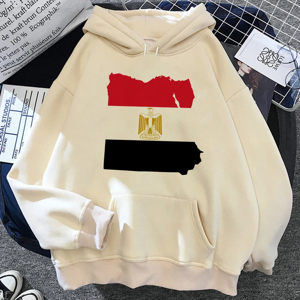 

Egypt hoodies women streetwear 2023 pulls women japanese Hooded Shirt