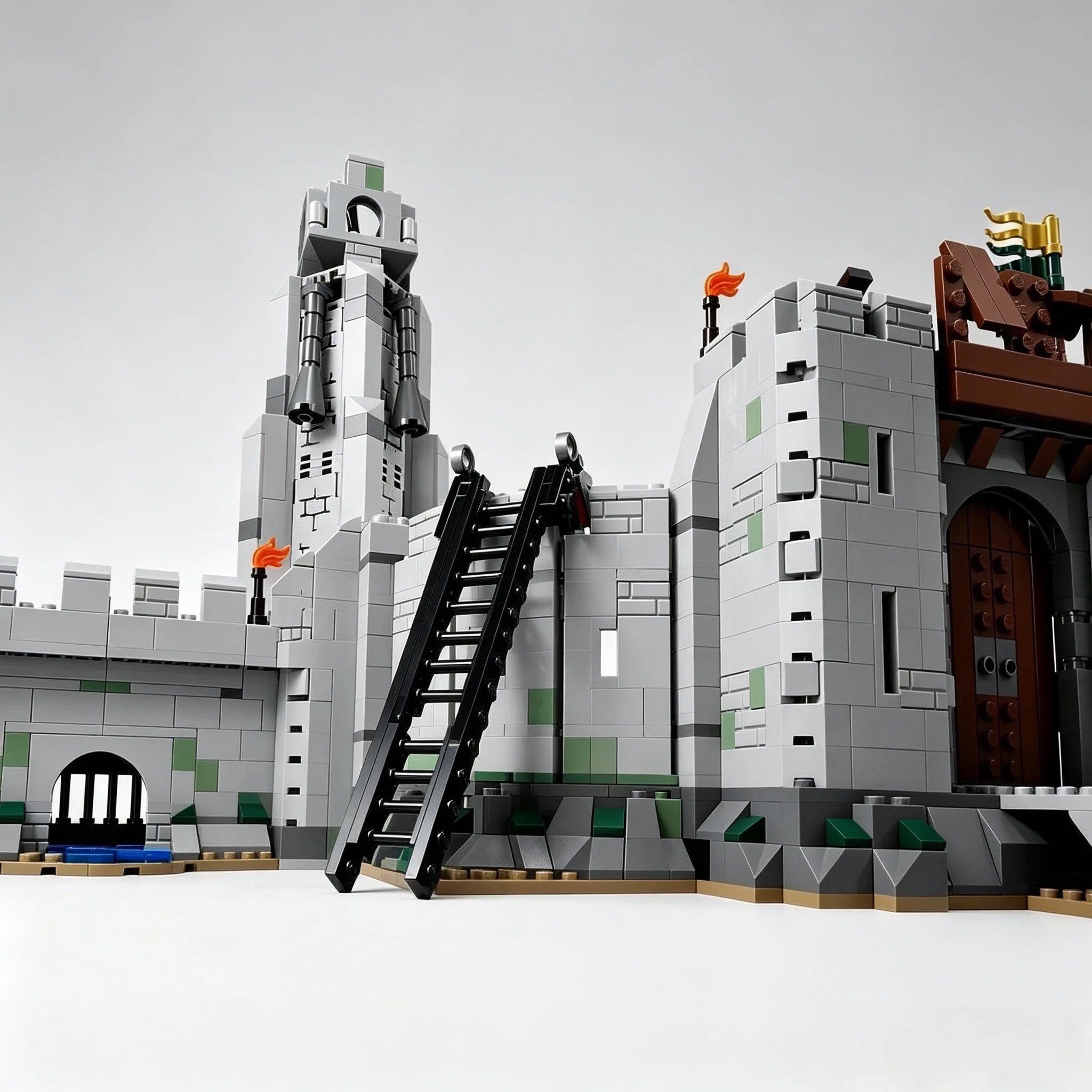 Medieval Castle Fortress DIY A - огляд і ціна Vintage Collectible Ornaments