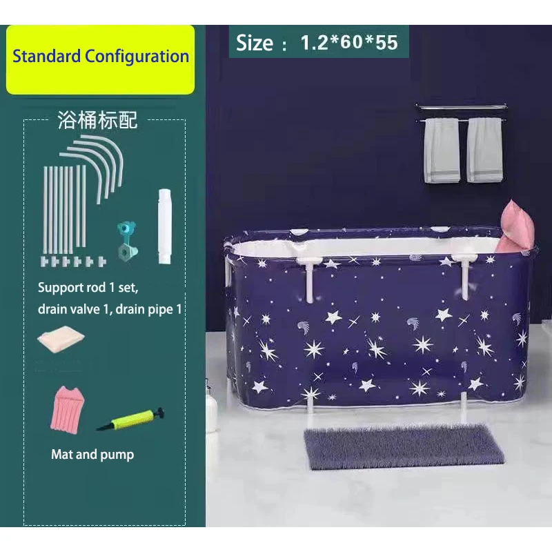 Comfortable Freestanding Portable Bathroom Foldable Bathtub for Adults, Popular, Wholesaler