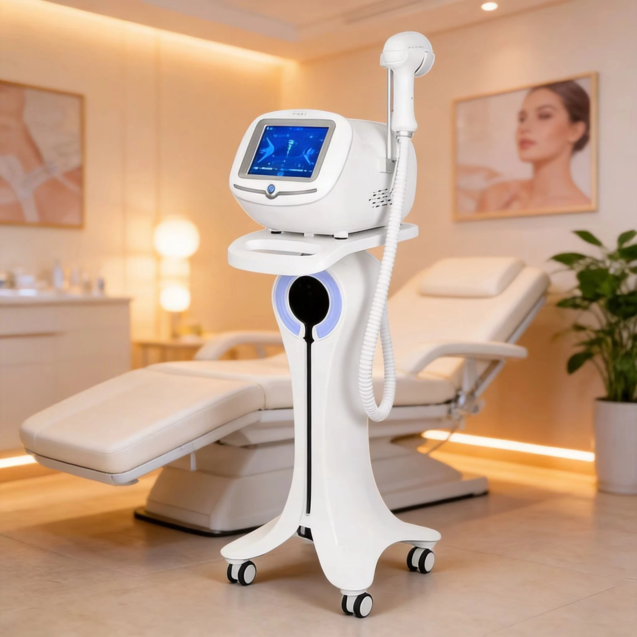 FY Multifunctional Plastic Beauty Device with Diode Laser Tech, Desktop Skin Care Machine for Beauty Salon Use