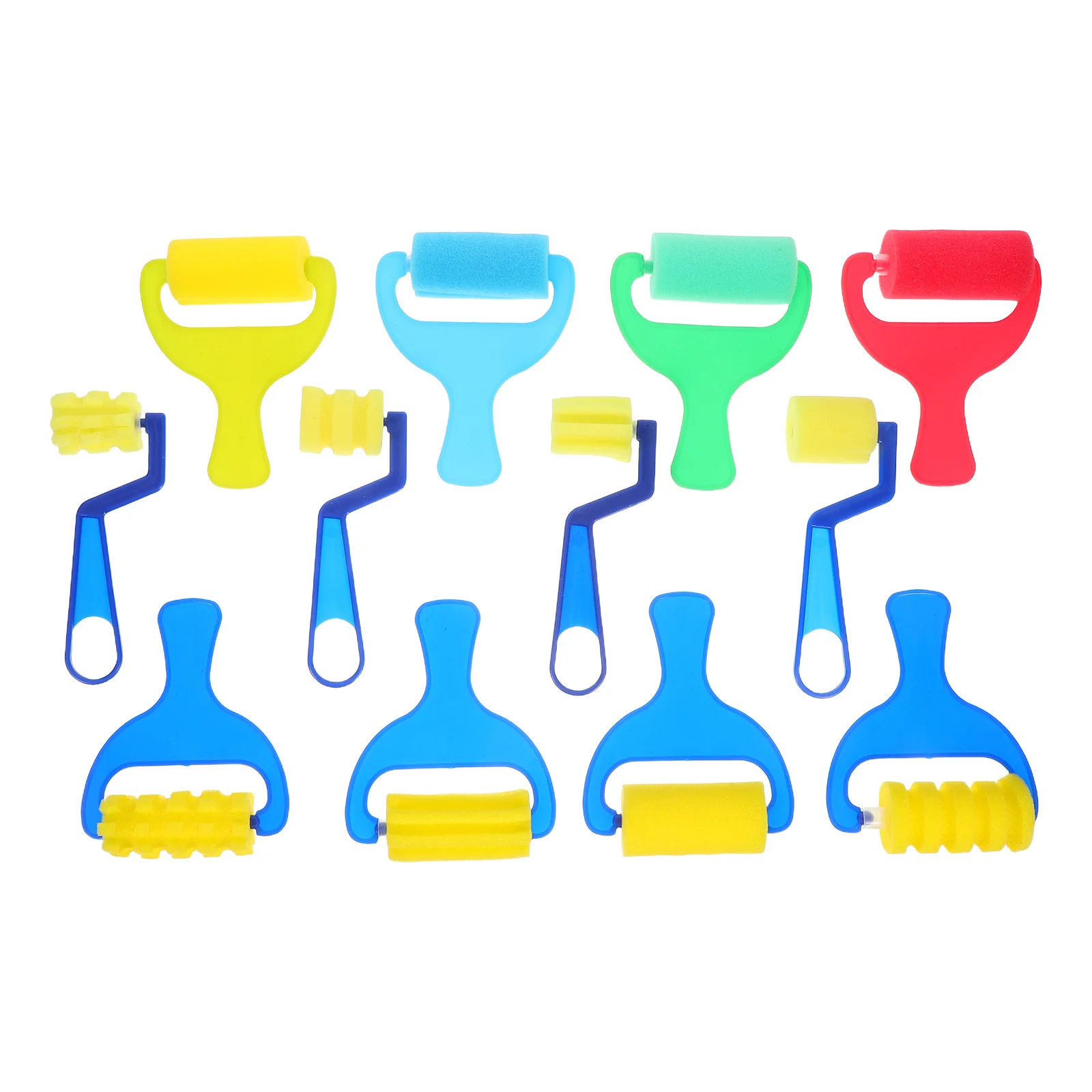 

12pcs Sponge For Painting: Unique Animal Shape Washable Kids Art Craft Set Painting Tool For Diy Printmaking School Projects