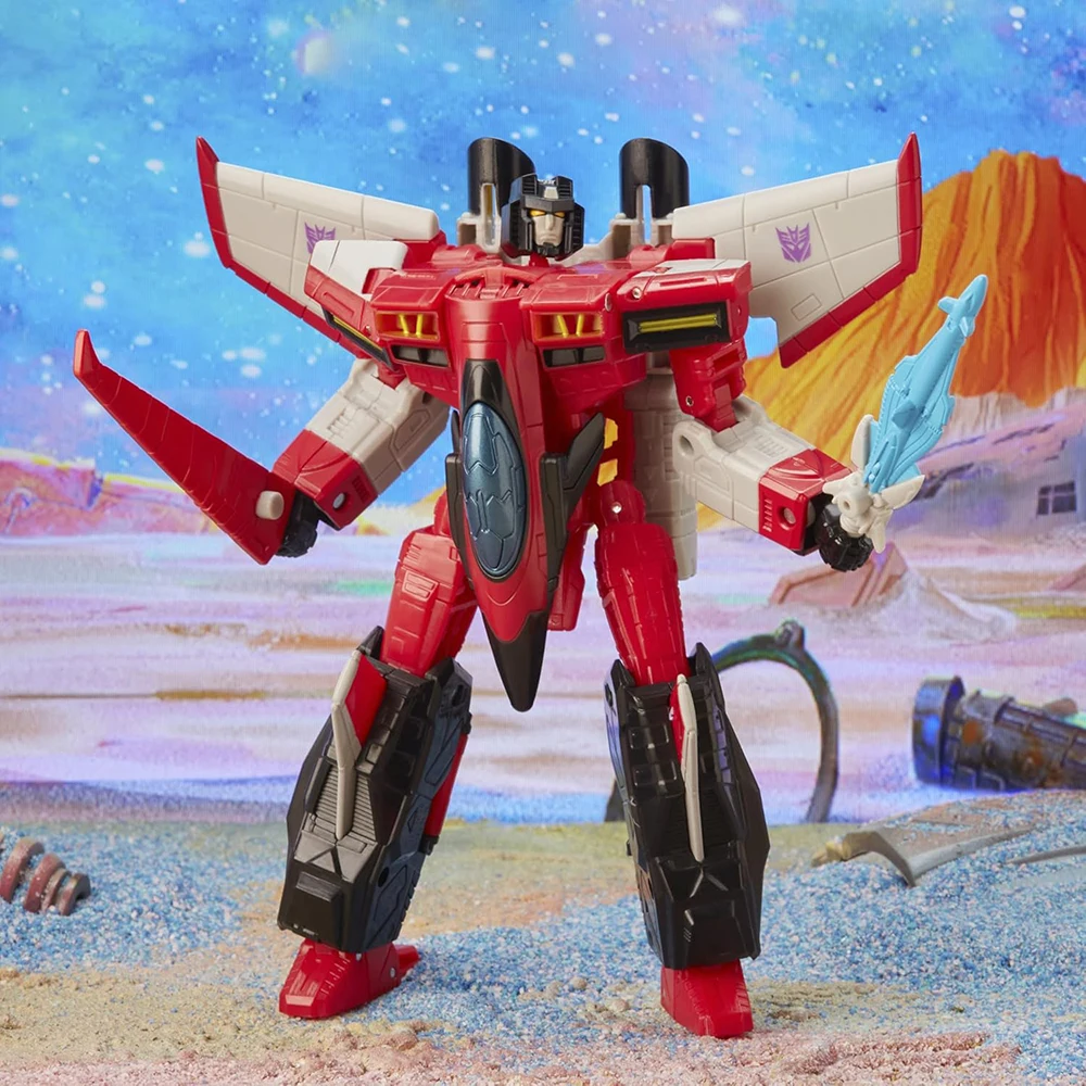 [In-Stock] Hasbro Transformers Legacy Starscream (Armada Universe) Collectible 18cm Voyager Class Anime Action Figure Model Toys
