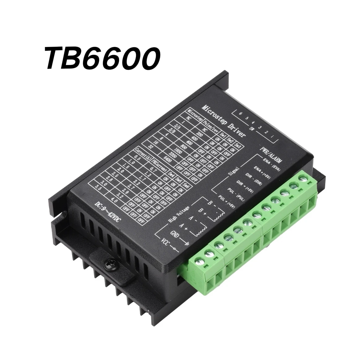 Stepper Motor Driver TB6600 Nema23 42/57 Nema17 4A DC9-40V 1 Axis Stepping Motor For 3D Pinter Laser CNC Engraving Machine