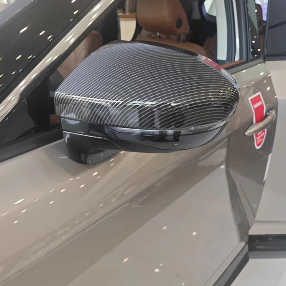 

For Nissan Pathfinder Car Door Rearview Mirror Cover Protect Trim Accessories Styling Exterior Decoration Stickers 2024 2025