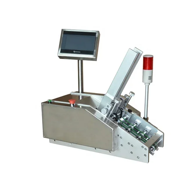 High Speed Automatic Greeting Card Game Card Counting Machine Friction Feeder