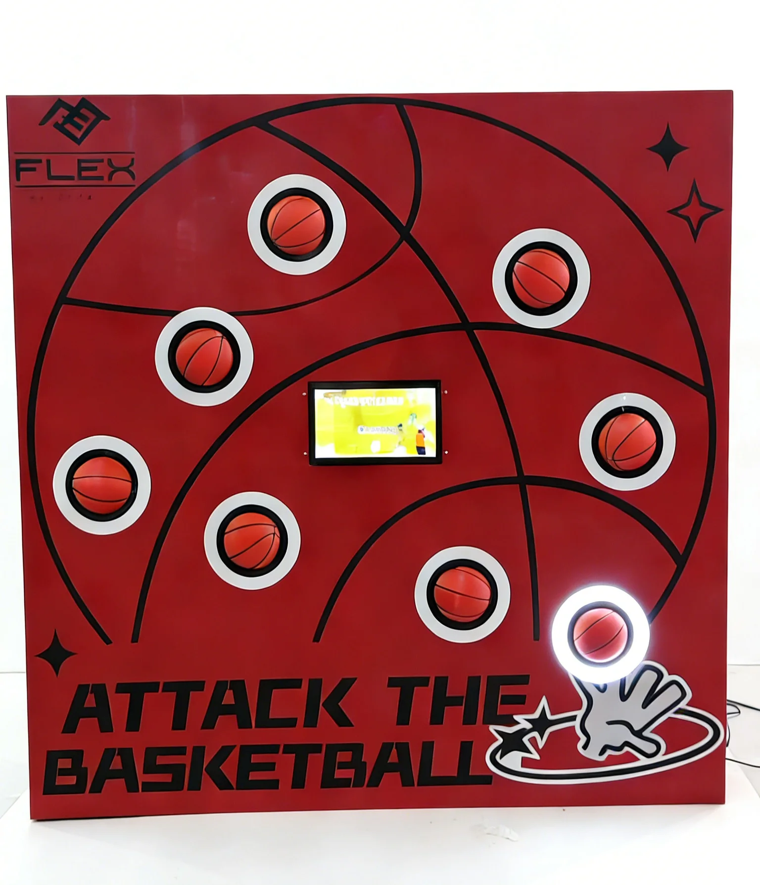 Best-Selling Indoor Basketball Style Whack-a-Mole Batak Game Corporate Promotions Innovative Amusement Park Facility PVC Metal