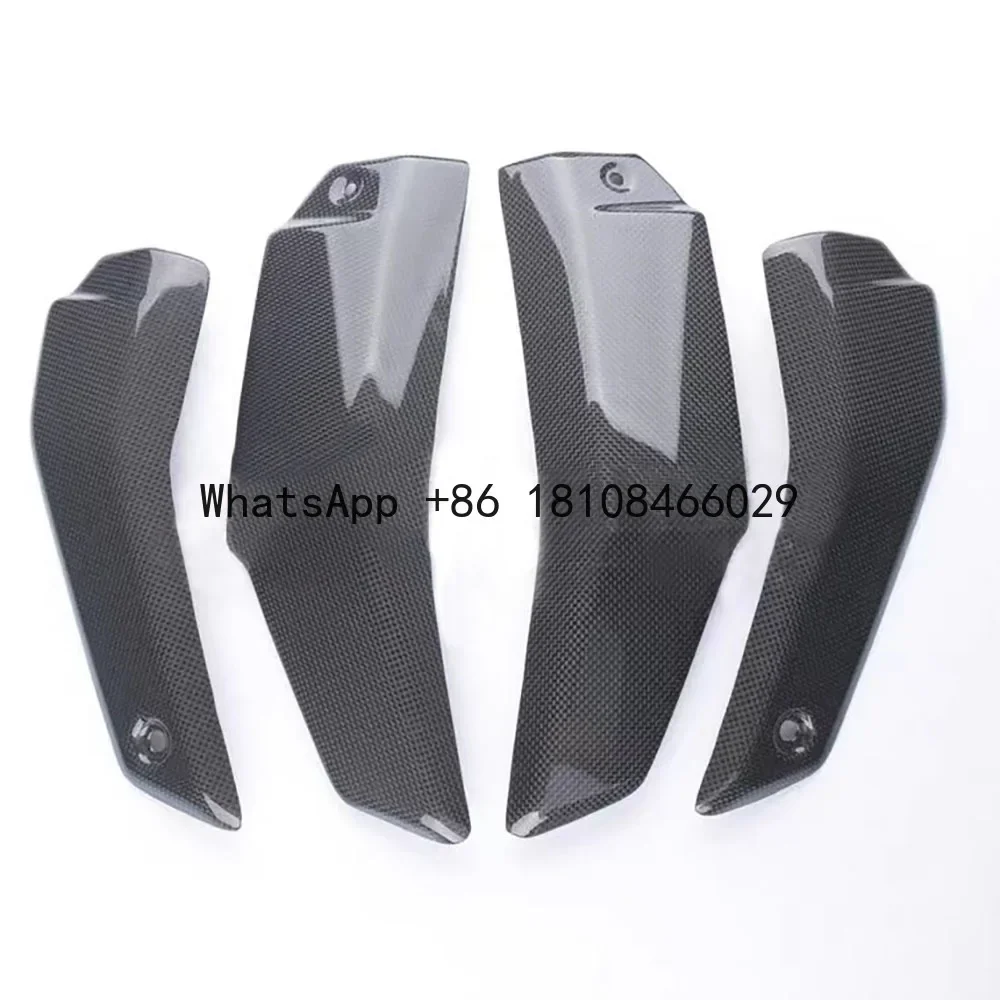 

100% Full Carbon Fiber Radiator Guards Covers For Ducati Streetfighter V4 / V4S Motorcycle Body Fairing Kit Parts Accessories