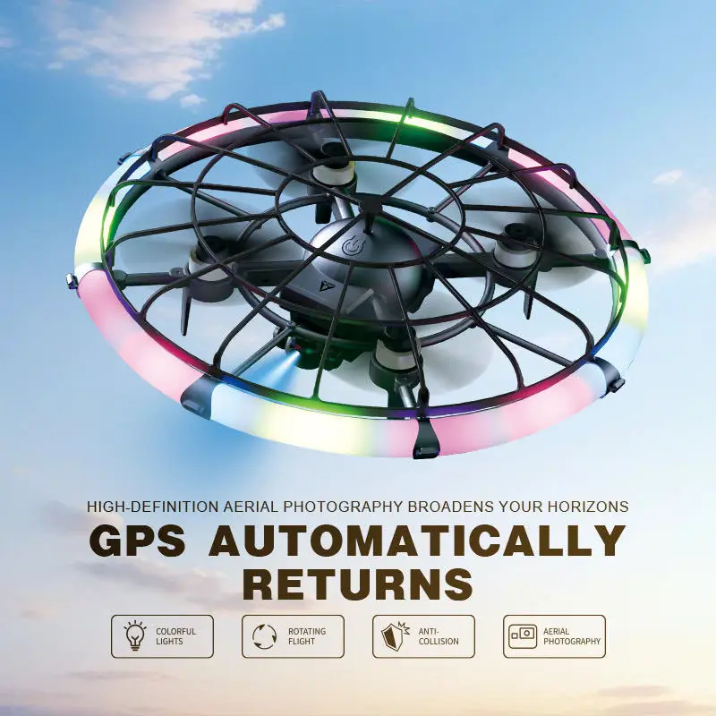 

K9 RC Drone with 480P HD Dual Camera WiFi FPV Optical Flow Hover Helicopter for Adults Kids Indoor Outdoor Aerial Photography