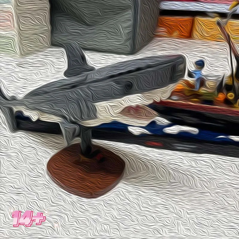 New Sale 1497 Pcs Sea Shark Fishing Boat Diorama Building Brick Toy Assemble Ocean Scene Model Tabletop Display Birthday Gift