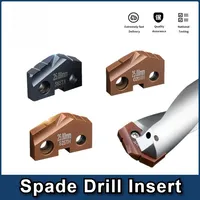 Shovel drill Insert 9.5mm-47.5mm S2STA S25TH M42 cobalt HSS S6STA S6STH powder HSS G2STA G2DTH carbide Quick Spade Drill Insert