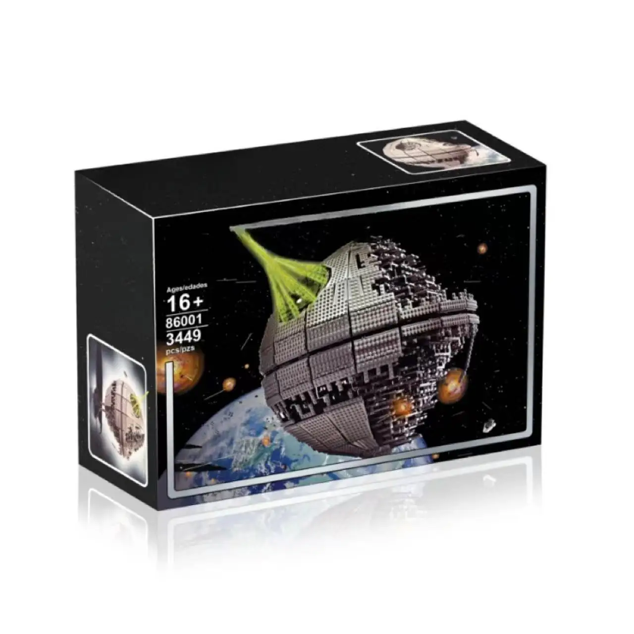 3449 PCS Fast Ship Death Star II compatibile 10143 Great Ultimate Building Blocks mattoni giocattolo per regalo di natale ragazzo