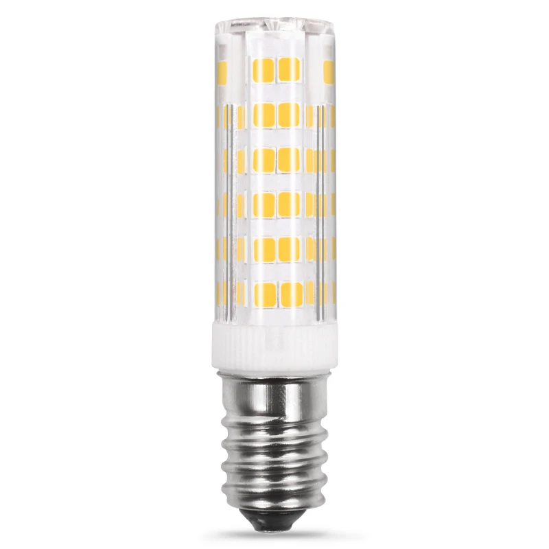 

5W E12 LED High Light Housing Candelabra Bulb 110V 120V 75LED 2835SMD 550LM White 50-watt halogen bulb replacement 1pcs/lot