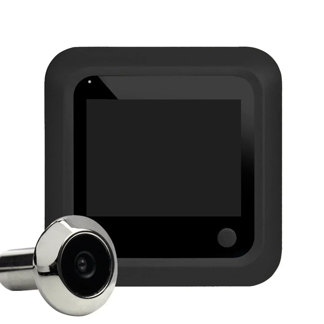 Door Peephole Camera, Door Wide-Angle Digital 2.4Inch LCD for Home Viewer Peephole, 90° Apartment Entry Door video camera