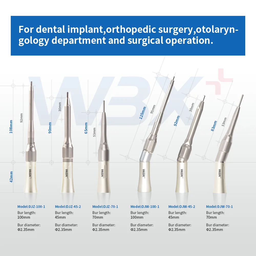 ortho pedics Straight handpiece Surgic equipment bone removal bone grinding surgical handpiece Micro surgery