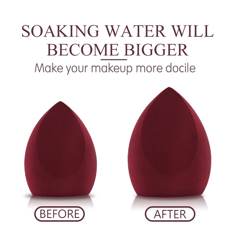 إسفنجة كريم الأساس للمكياج، بودرة منتفخة لمستحضرات التجميل، إسفنجة مكياج ناعمة من أجل إكسسوارات التجميل ماكويلاج
